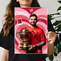 Virat Kohli Pinterest Poster | Cricket Wall Poster