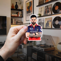 Virat Kohli Sticker #003 | Premium GenZCustom Sticker