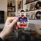 Virat Kohli Sticker #003 | Premium GenZCustom Sticker
