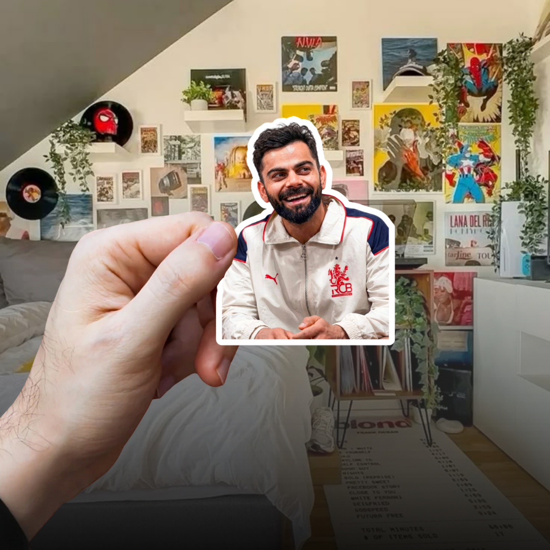 Virat Kohli Sticker #007 | Premium GenZCustom Sticker