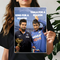 Virat & MS Poster | Cricket Wall Poster