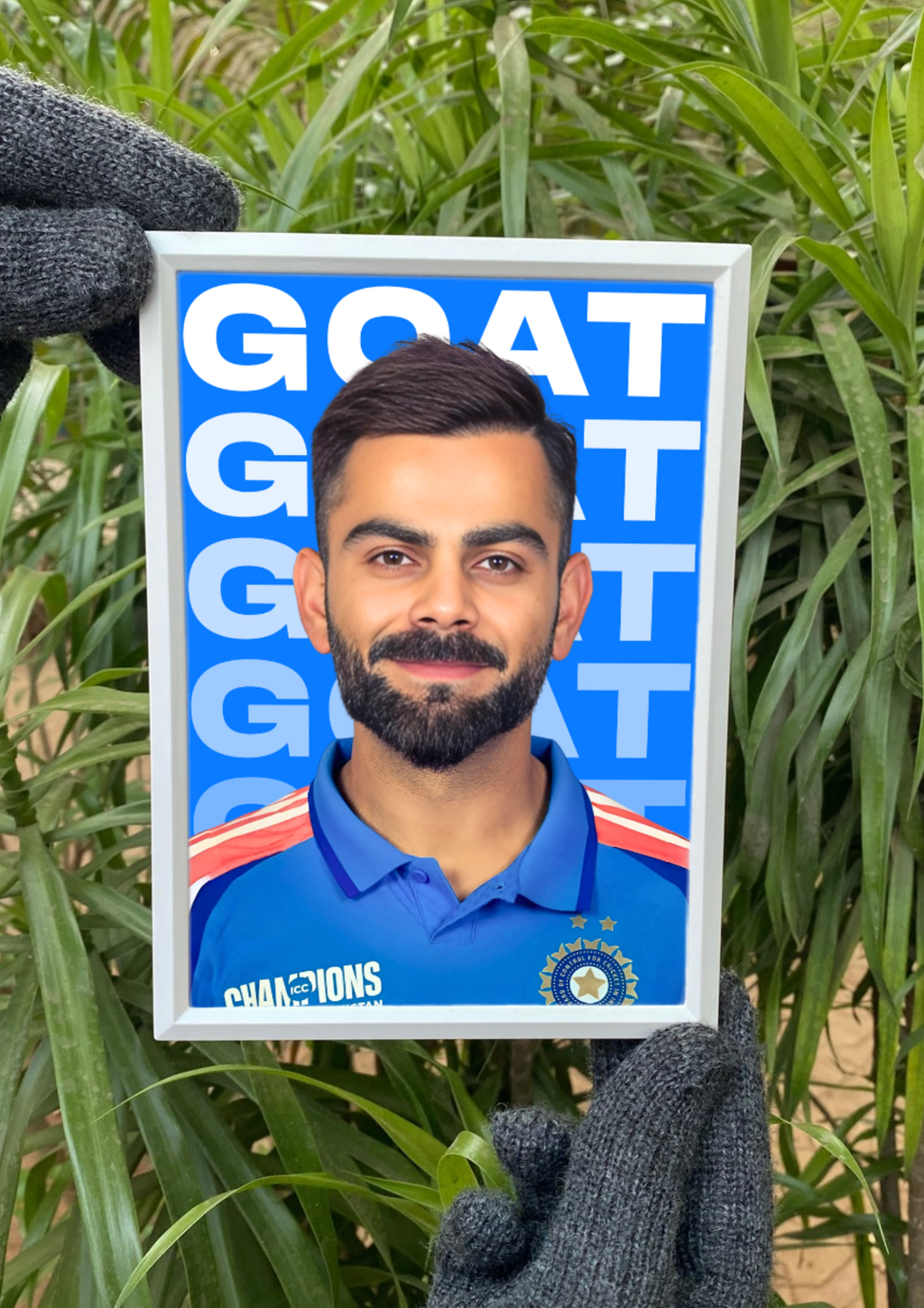Virat x GOAT Insta Frame | Aesthetic Insta Frame