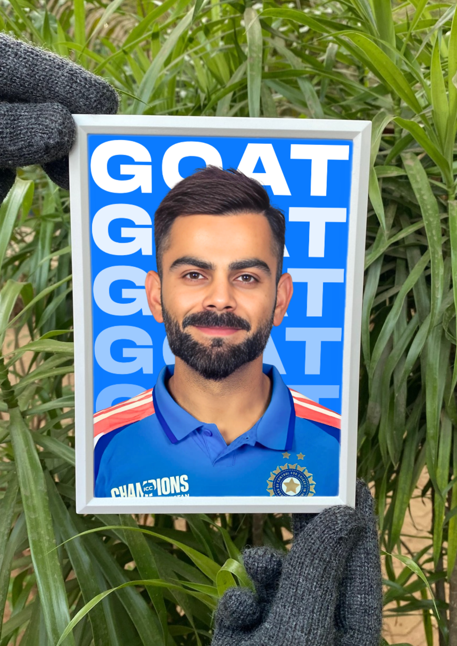Virat x GOAT Insta Frame | Aesthetic Insta Frame