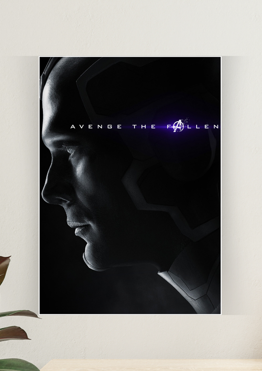 Vision x Avenge The Fallen Poster | MARVEL POSTER