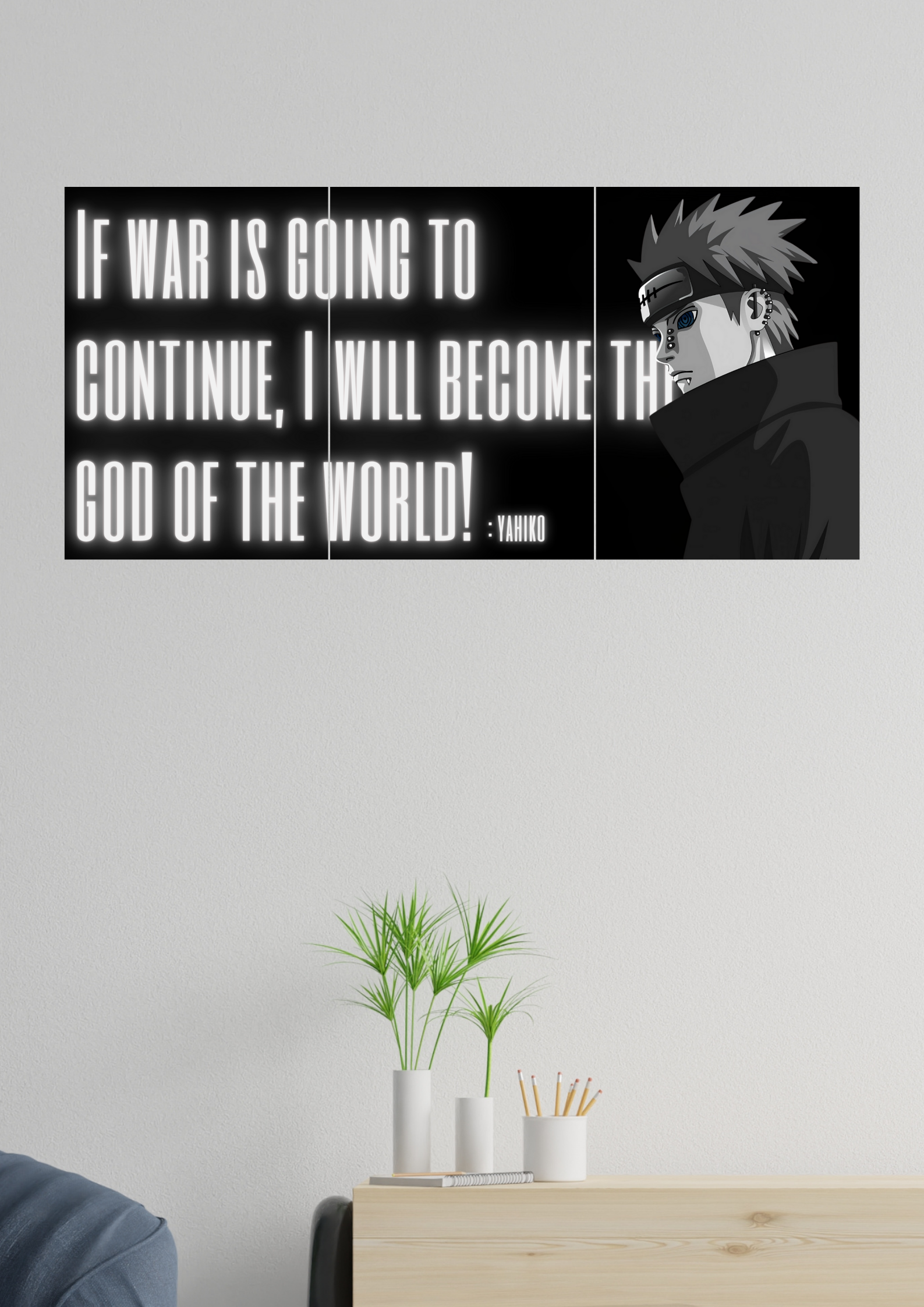 Yahiko x Dialogue | Split Design Poster 